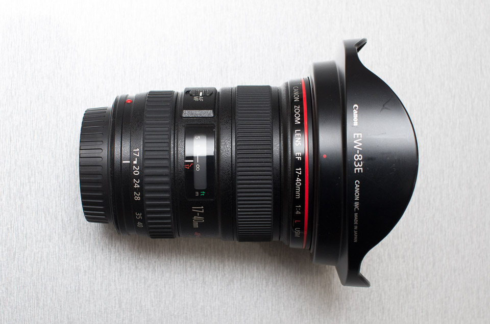 Canon EF17-40mm F4L USM購入！ 手持ちのLレンズとサイズ比較してみた ...