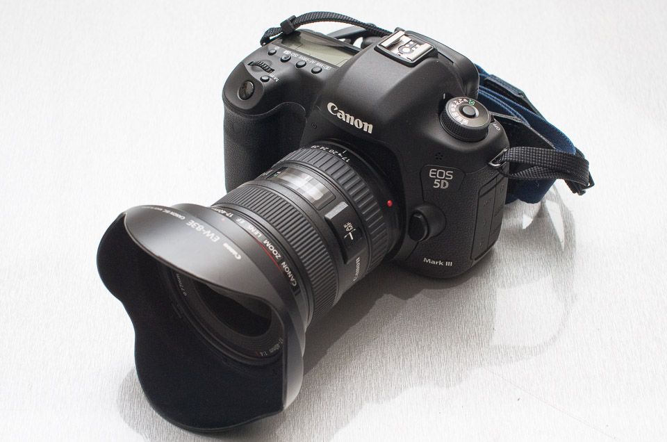 EOS 5D Mark IIIに付けてみた