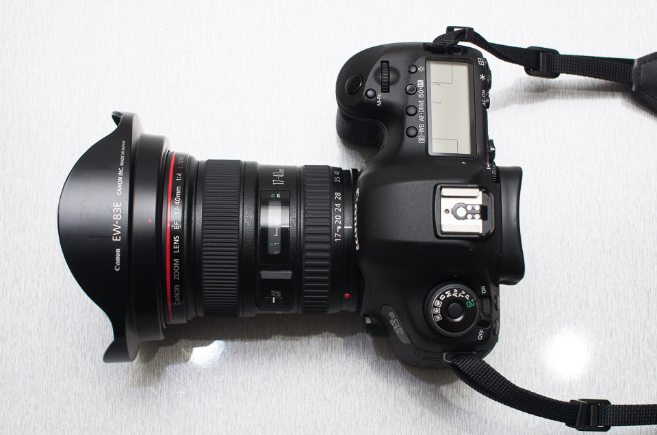 Canon EF17-40mm F4L USM購入！ 手持ちのLレンズとサイズ比較してみた