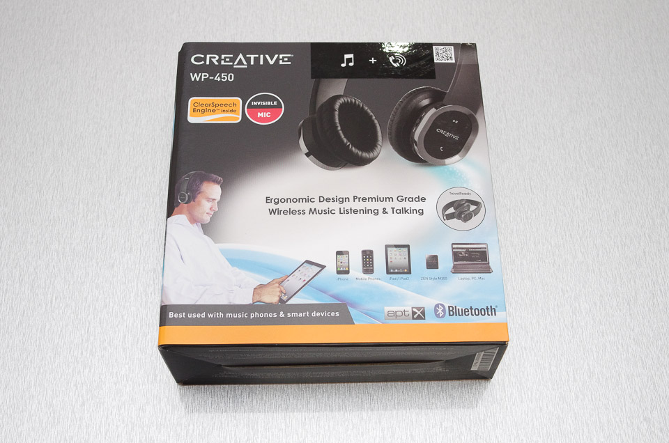 Creative WP-450のパッケージ
