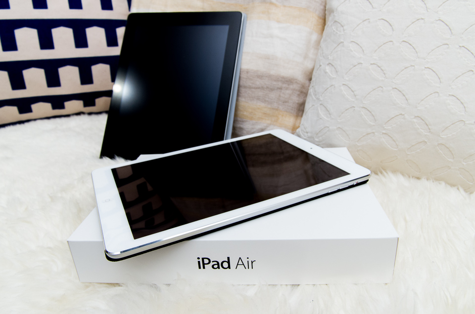 iPad AirとiPad 2