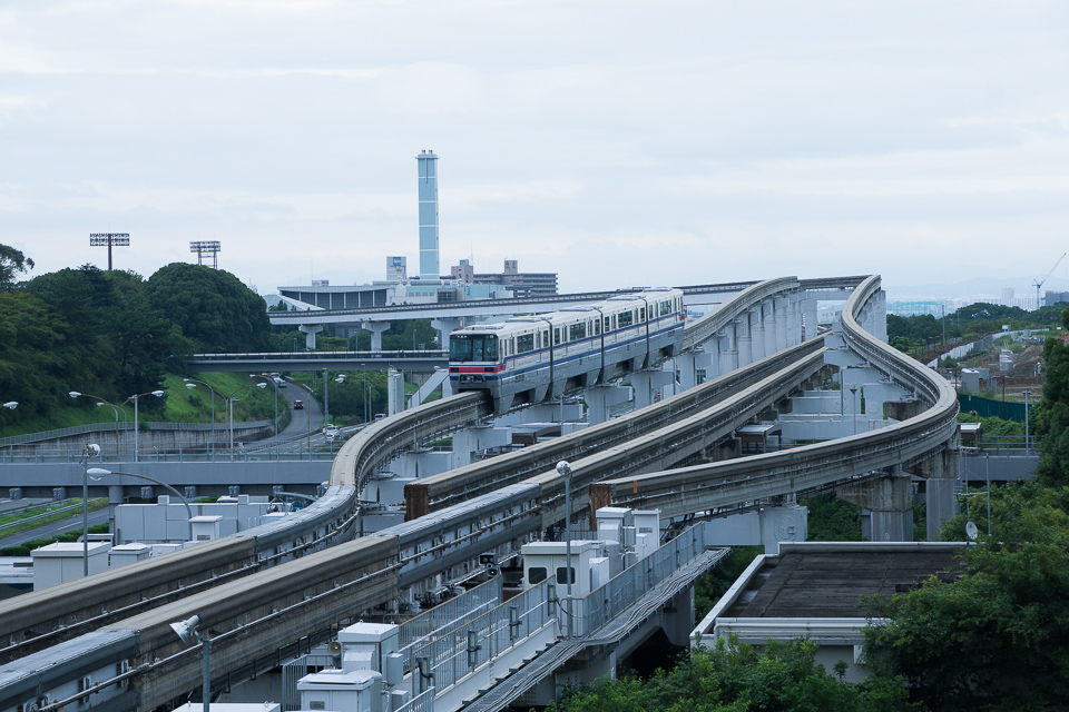 まったり走る大阪モノレール