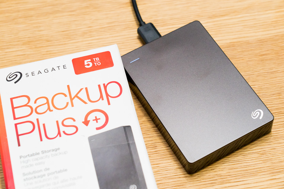 Seagate Backup Plus 5TB Portable External Hard Drive USB 3.0